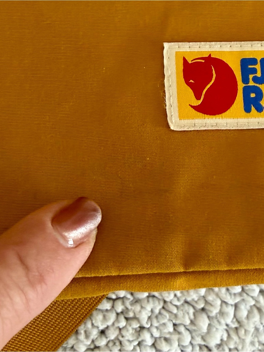 Fjallraven Vardag Crossbody Bag in Mustard - Picture 10 of 12